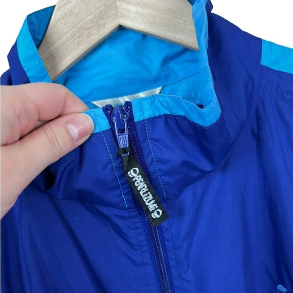 Pearl Izumi • Vintage Zephrr Blue Cycling Windbreaker Jacket - Picture 5 of 13